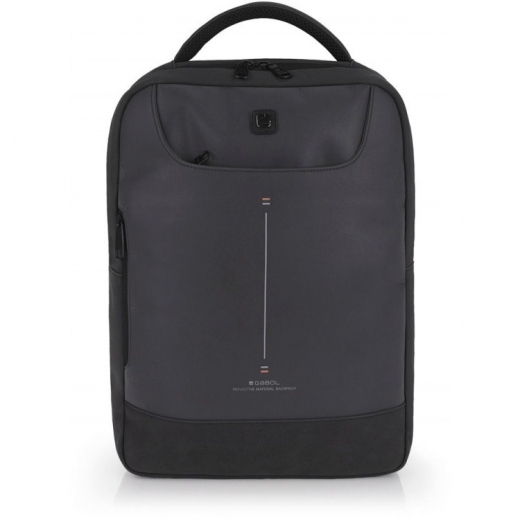 Рюкзак для ноутбука Gabol Backpack Reflect 14L (412455-016) (930737) Grey  - фото Рюкзак для ноутбука Gabol Backpack Reflect 14L (412455-016) (930737) Grey  - фото - інтернет-магазин електроніки та побутової техніки TTT