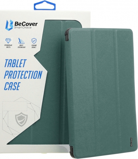 Обложка BeCover для Apple iPad Mini 7 2024 (712429) Dark Green - фото Обложка BeCover для Apple iPad Mini 7 2024 (712429) Dark Green - фото - интернет-магазин электроники и бытовой техники TTT