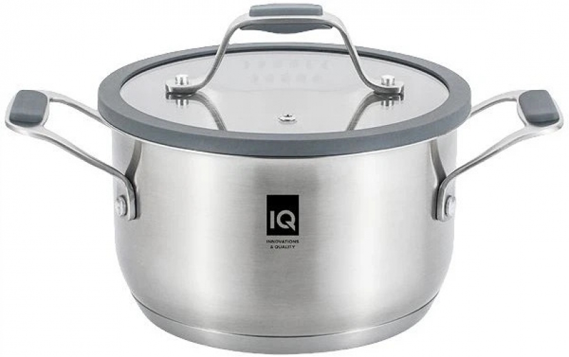 Кастрюля IQ Be Brave 18 см 2.3 л (IQ-2052-18) - фото - интернет-магазин электроники и бытовой техники TTT