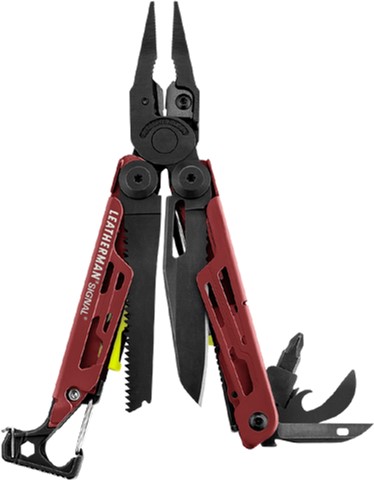 Мультиинструмент Leatherman Signal (832745) Crimson - фото Мультиинструмент Leatherman Signal (832745) Crimson - фото - интернет-магазин электроники и бытовой техники TTT