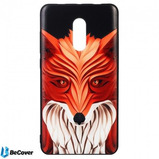 Панель BeCover 3D Print Xiaomi Redmi Note 4X (702113) Fox - фото - інтернет-магазин електроніки та побутової техніки TTT