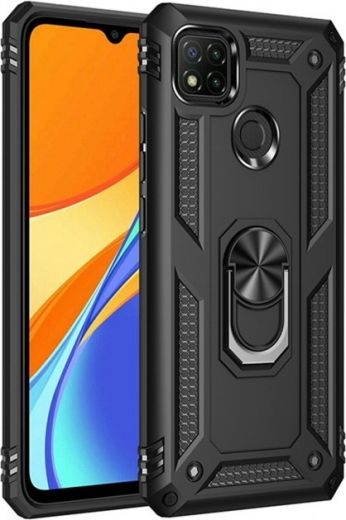 Панель BeCover Military для Xiaomi Redmi 9C (705578) Black  - фото - интернет-магазин электроники и бытовой техники TTT