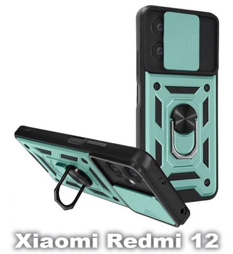 Панель BeCover Military для Xiaomi Redmi 12 (710011) Dark Green - фото - интернет-магазин электроники и бытовой техники TTT