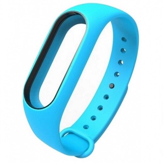Ремешок для Xiaomi Mi Band 2 Blue - фото - интернет-магазин электроники и бытовой техники TTT