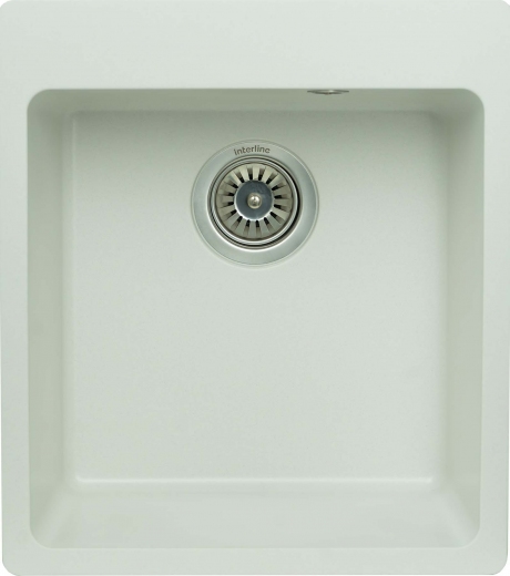 Кухонная мойка Interline CAVA White - фото Кухонная мойка Interline CAVA White - фото - интернет-магазин электроники и бытовой техники TTT