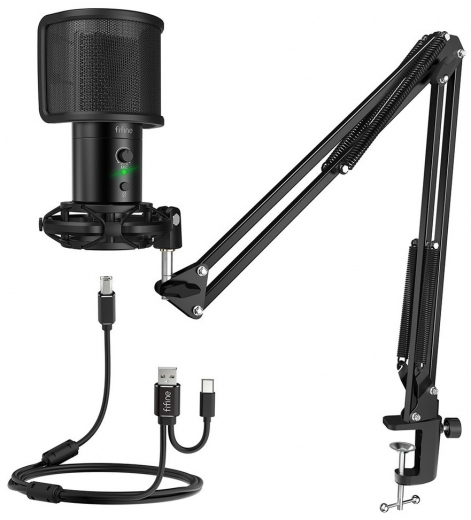 Микрофон Fifine T683 - фото - интернет-магазин электроники и бытовой техники TTT