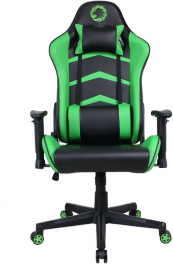 Кресло геймерское Gamemax GCR09 Green - фото Кресло геймерское Gamemax GCR09 Green - фото - интернет-магазин электроники и бытовой техники TTT