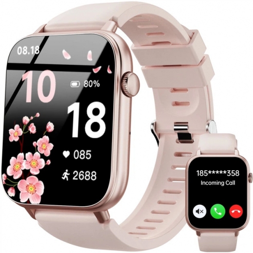 Смарт часы Oukitel V3 Pink  - фото - интернет-магазин электроники и бытовой техники TTT