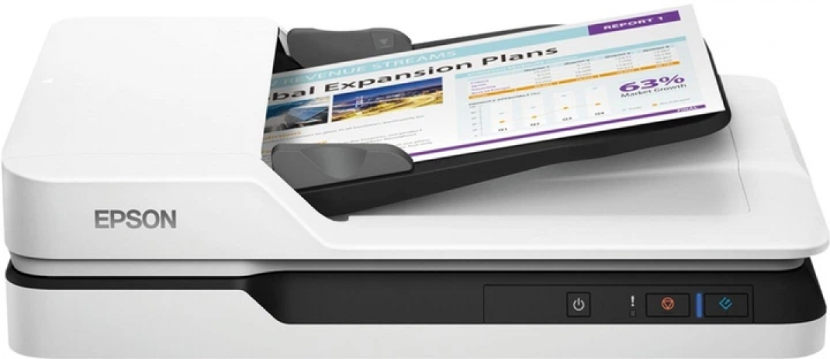 Сканер Epson WorkForce DS-1630 White  - фото - интернет-магазин электроники и бытовой техники TTT