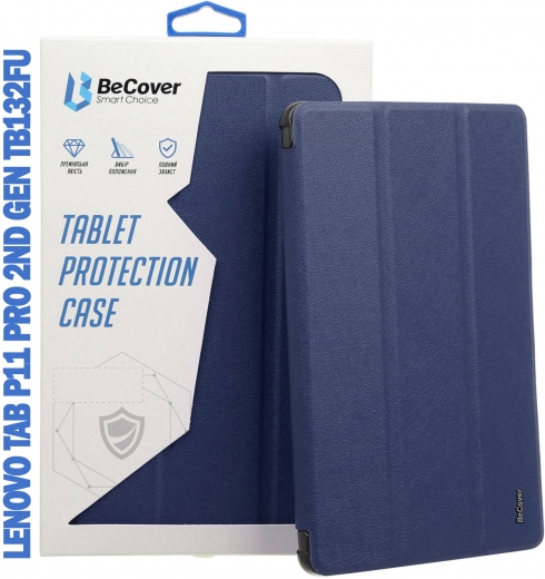 Чехол-книжка BeCover Smart Case для Lenovo Tab P11 Pro (2nd Gen) (TB-132FU/TB-138FC) 11.2 Чехол-книжка BeCover Smart Case для Lenovo Tab P11 Pro (2nd Gen) (TB-132FU/TB-138FC) 11.2