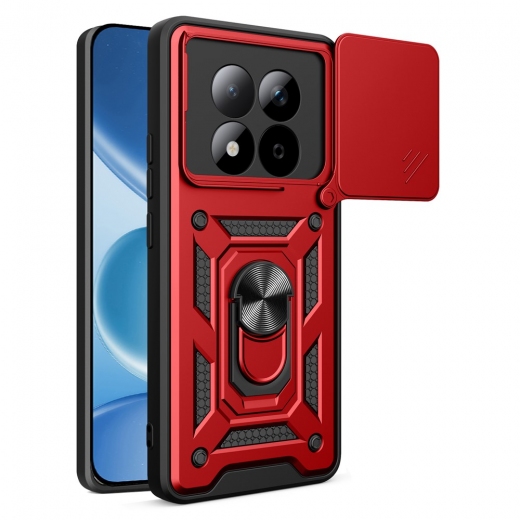 Панель BeCover Military для Xiaomi Redmi Note 15 Pro 5G (715868) Red - фото - інтернет-магазин електроніки та побутової техніки TTT