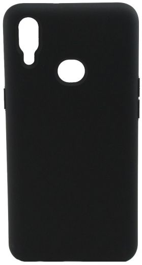 Накладка Silicon case Samsung A107/A10s Black - фото - інтернет-магазин електроніки та побутової техніки TTT