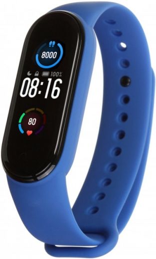 Ремінець Armorstandart для Xiaomi Mi Band 5 Royal Blue (ARM56986) - фото - інтернет-магазин електроніки та побутової техніки TTT