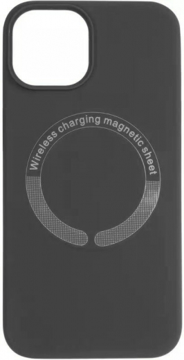 Чохол Full Soft Case (MagSafe) iPhone 14 Pro Black - фото - інтернет-магазин електроніки та побутової техніки TTT