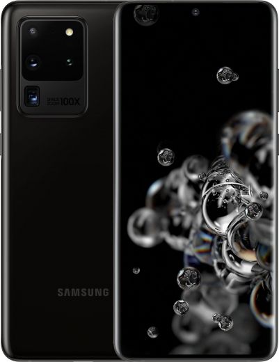 Смартфон Samsung Galaxy S20 Ultra 16/512GB (SM-G988BZKGSEK) Cosmic Black - фото - интернет-магазин электроники и бытовой техники TTT