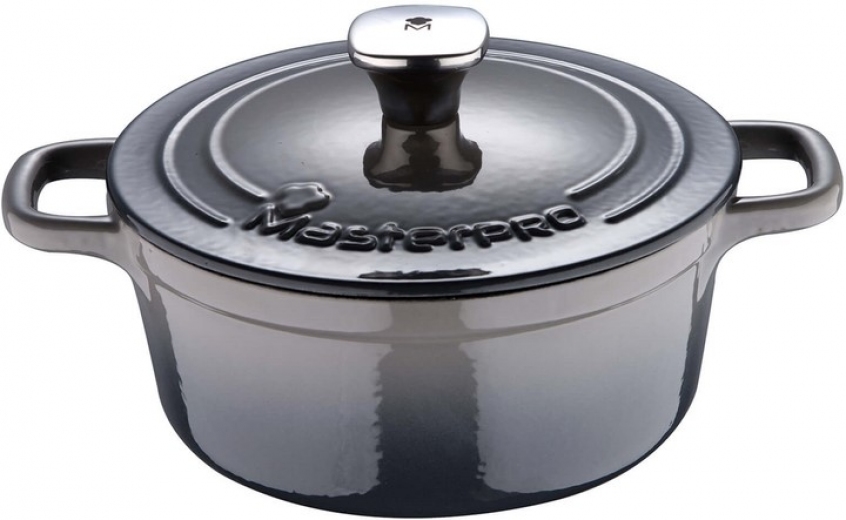 Каструля чавунна з кришкою MasterPro Unique 1.8 л (BGMP-3830) - фото - інтернет-магазин електроніки та побутової техніки TTT