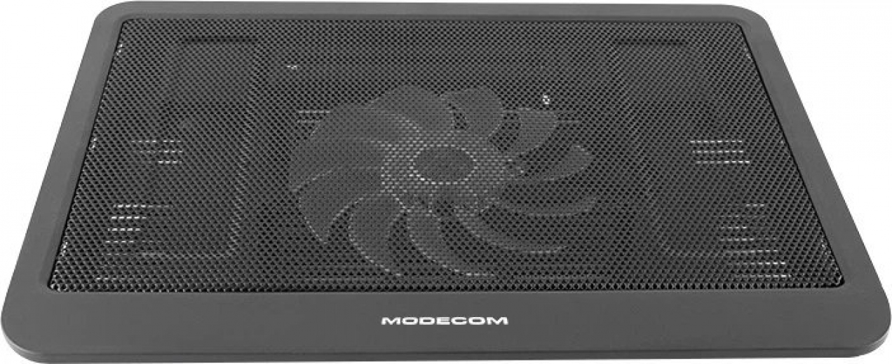 Підставка для ноутбука Modecom SILENT FAN MC-CF13 (PL-MC-CF-13) Black - фото - інтернет-магазин електроніки та побутової техніки TTT