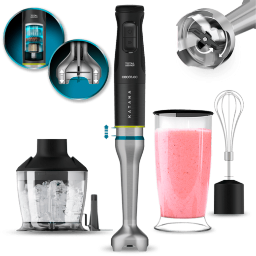 Блендер погружной CECOTEC Katana 15 TotalDestroy Chop B (CCTC-03977) - фото - интернет-магазин электроники и бытовой техники TTT