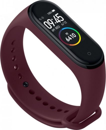 Ремінець Armorstandart силіконовий для Xiaomi Mi Band 4/3 Marsala (ARM55110) - фото - інтернет-магазин електроніки та побутової техніки TTT