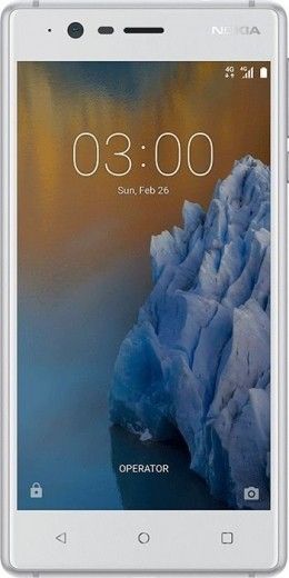 Смартфон Nokia 3 Dual Sim Silver White - фото - інтернет-магазин електроніки та побутової техніки TTT