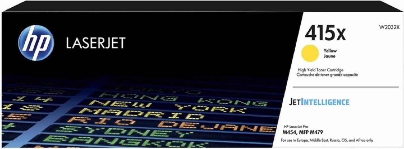 Картридж HP No.415X M479/454 (W2032X) Yellow  - фото Картридж HP No.415X M479/454 (W2032X) Yellow  - фото - интернет-магазин электроники и бытовой техники TTT