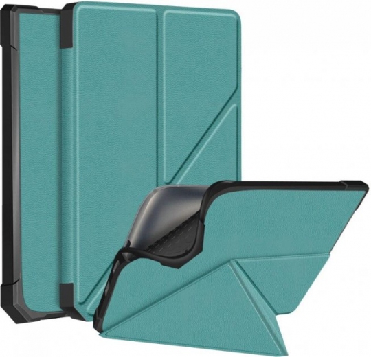 Обложка BeCover Ultra Slim Origami для PocketBook 740 Inkpad 3 / Color / Pro (707453) Dark Green - фото Обложка BeCover Ultra Slim Origami для PocketBook 740 Inkpad 3 / Color / Pro (707453) Dark Green - фото - интернет-магазин электроники и бытовой техники TTT
