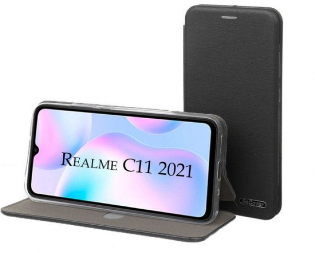 Чохол-книжка BeCover Exclusive для Realme C11 2021 (707256) Black - фото - інтернет-магазин електроніки та побутової техніки TTT