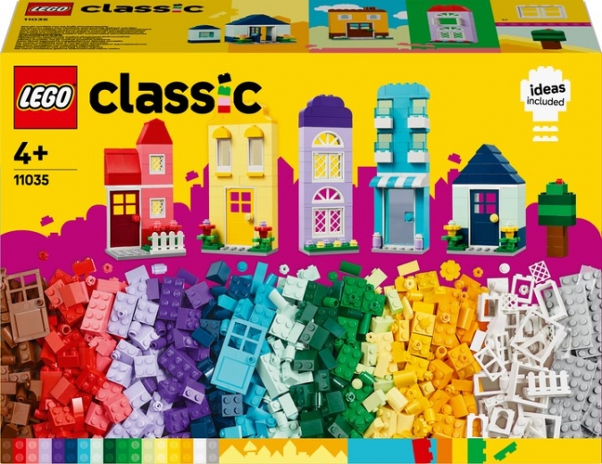 Конструктор LEGO Classic Творчі будинки 850 деталей (11035) - фото - інтернет-магазин електроніки та побутової техніки TTT