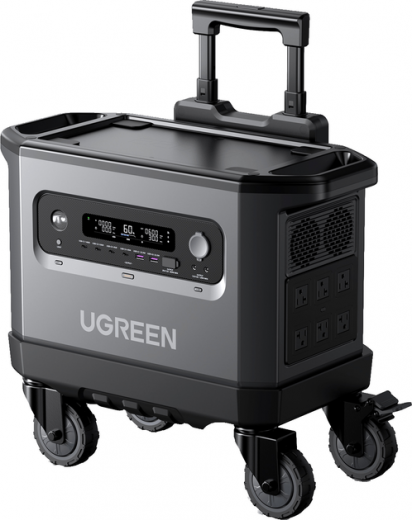 Зарядна станція Ugreen GS-2200 2400W/2048Wh  - фото Зарядна станція Ugreen GS-2200 2400W/2048Wh  - фото - інтернет-магазин електроніки та побутової техніки TTT