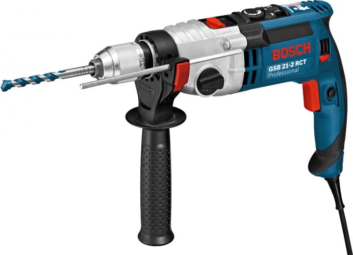 Дриль ударний Bosch Professional Heavy Duty GSB 21-2 RCT (060119C700) - фото Дриль ударний Bosch Professional Heavy Duty GSB 21-2 RCT (060119C700) - фото - інтернет-магазин електроніки та побутової техніки TTT