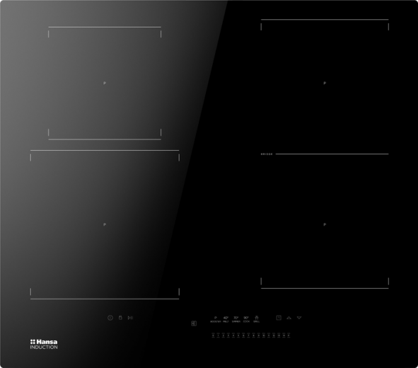 Варочная поверхность индукционная HANSA BHI676062 - фото Варочная поверхность индукционная HANSA BHI676062 - фото - интернет-магазин электроники и бытовой техники TTT