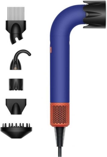 Фен Dyson Supersonic HD18 R Pro Vinca (522266-01) Blue/Rose - фото Фен Dyson Supersonic HD18 R Pro Vinca (522266-01) Blue/Rose - фото - интернет-магазин электроники и бытовой техники TTT