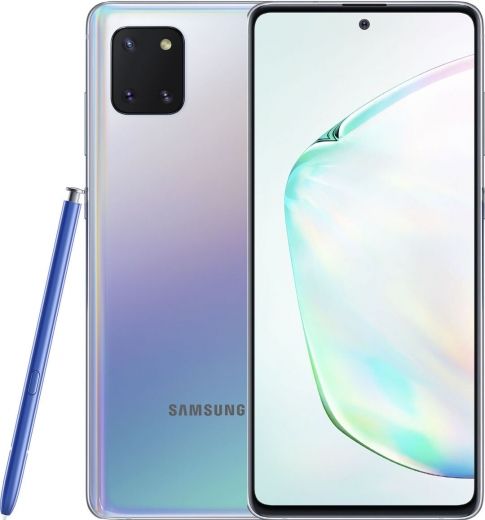 Смартфон Samsung Galaxy Note 10 Lite 6/128GB (SM-N770FZSDSEK) Silver - фото - интернет-магазин электроники и бытовой техники TTT