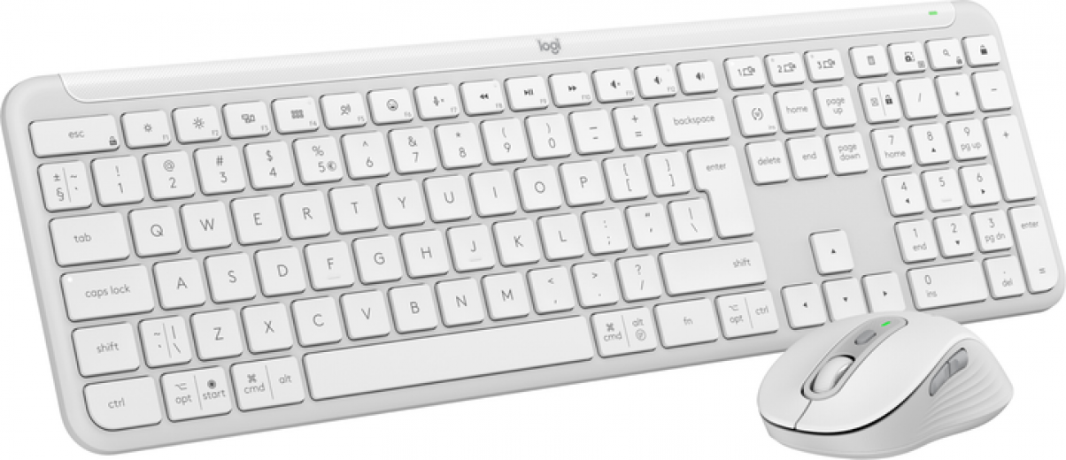Комплект беспроводной Logitech MK950 (920-012491) Off-White  - фото Комплект беспроводной Logitech MK950 (920-012491) Off-White  - фото - интернет-магазин электроники и бытовой техники TTT