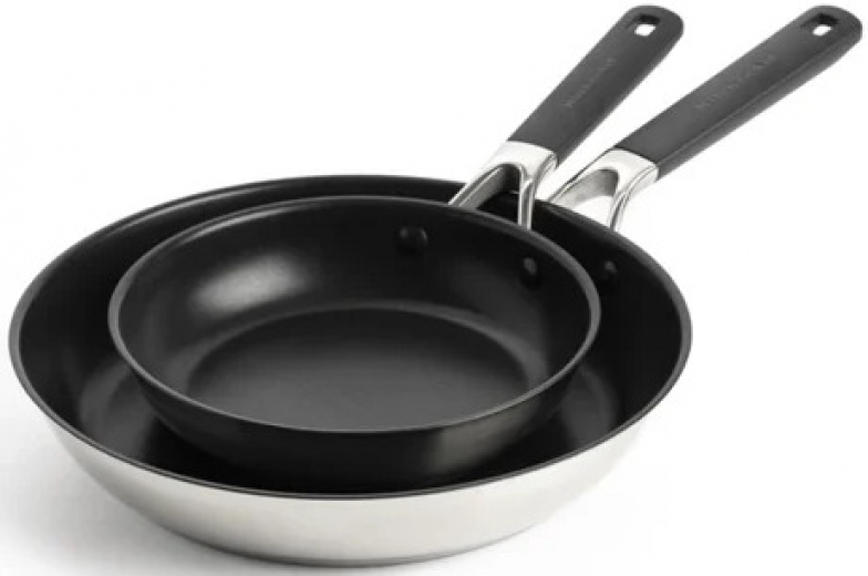 Набір сковорідок KitchenAid CSS 2 шт. (CC005706-001) - фото Набір сковорідок KitchenAid CSS 2 шт. (CC005706-001) - фото - інтернет-магазин електроніки та побутової техніки TTT