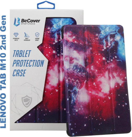 Чохол-книжка BeCover Smart Case для Lenovo Tab M10 TB-X306F HD (2nd Gen) (BC_706116) Space  - фото Чохол-книжка BeCover Smart Case для Lenovo Tab M10 TB-X306F HD (2nd Gen) (BC_706116) Space  - фото - інтернет-магазин електроніки та побутової техніки TTT