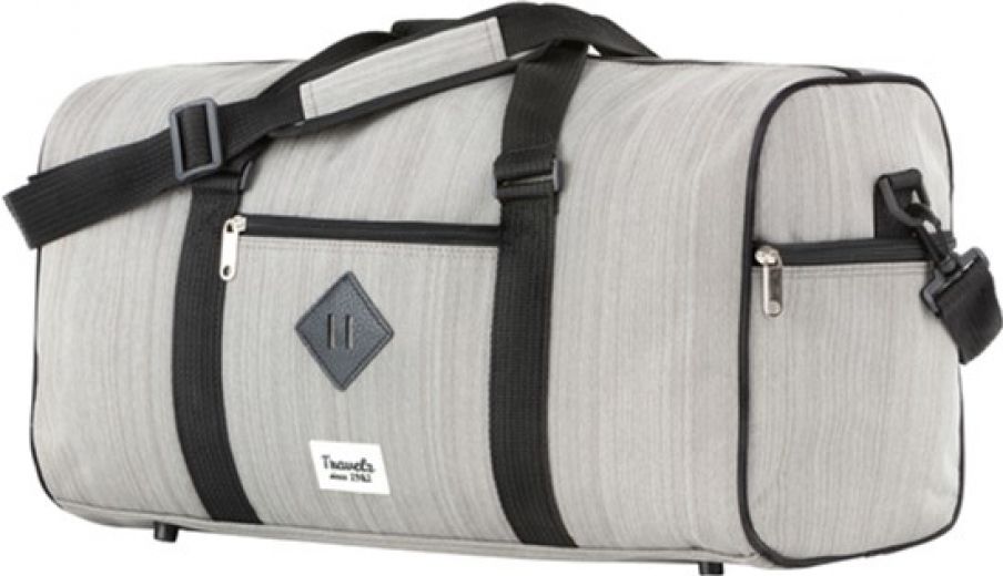 Сумка дорожная TravelZ Hipster 36 (927279) Grey - фото Сумка дорожная TravelZ Hipster 36 (927279) Grey - фото - интернет-магазин электроники и бытовой техники TTT