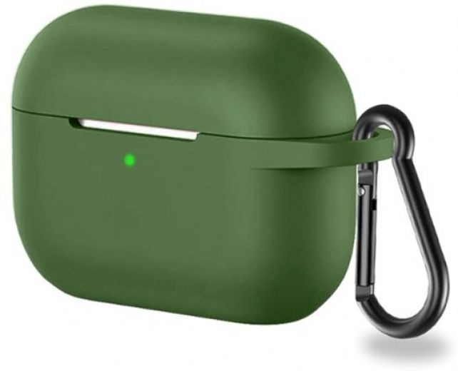 Чохол Silicon BeCover для Apple AirPods Pro (704485) Pine Green - фото - інтернет-магазин електроніки та побутової техніки TTT