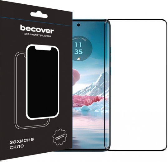 Защитное стекло BeCover для Motorola Edge 40 (711487) Black - фото - интернет-магазин электроники и бытовой техники TTT