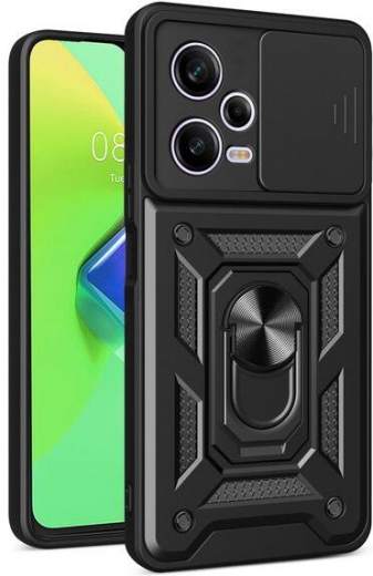 Панель BeCover Military для Xiaomi Redmi Note 12 Pro 5G (709159) Black - фото - інтернет-магазин електроніки та побутової техніки TTT
