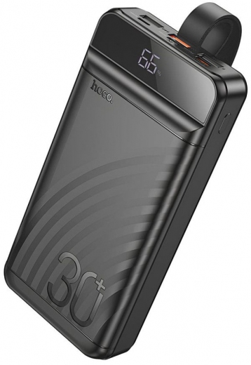 УМБ Hoco J123B Element 30000mAh 20W PD/QC 3.0 Black - фото - интернет-магазин электроники и бытовой техники TTT