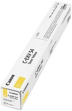 Тонер Canon C-EXV54 IRC3025i (1397C002) Yellow  - фото Тонер Canon C-EXV54 IRC3025i (1397C002) Yellow  - фото - інтернет-магазин електроніки та побутової техніки TTT