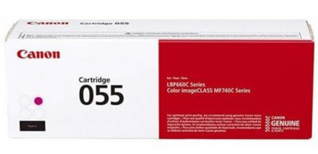 Тонер-картридж Canon 055 2.1 K Magenta  - фото - интернет-магазин электроники и бытовой техники TTT