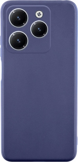 Силиконовый чехол BeCover Full Camera для Infinix Hot 40 (X6836)/ 40 Pro (X6837) (711658) Deep Blue - фото - интернет-магазин электроники и бытовой техники TTT