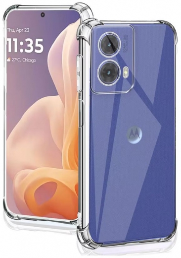 Панель BeCover Anti-Shock для Motorola Moto G85 (712310) Clear - фото - інтернет-магазин електроніки та побутової техніки TTT
