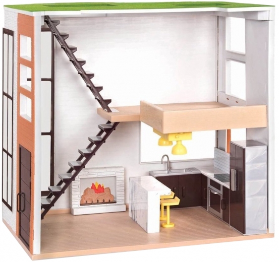 Кукольный домик Lori пластик (LO37014Z) - фото - интернет-магазин электроники и бытовой техники TTT