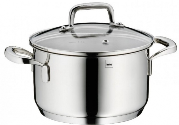 Кастрюля с крышкой Kela Flavoria 16 см 1.6 л (10174k) - фото - интернет-магазин электроники и бытовой техники TTT