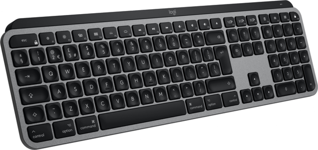 Клавіатура бездротова Logitech MX Keys S для MAC Wireless (920-011637) Space Grey  - фото Клавіатура бездротова Logitech MX Keys S для MAC Wireless (920-011637) Space Grey  - фото - інтернет-магазин електроніки та побутової техніки TTT