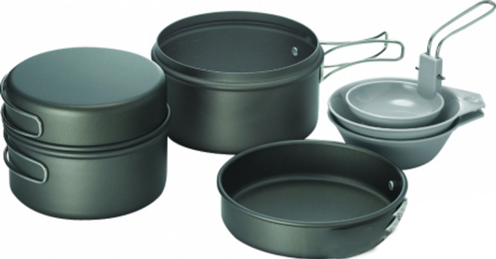 Набір посуду Kovea Solo 2 KSK-SOLO2 (4823082716210) - фото Набір посуду Kovea Solo 2 KSK-SOLO2 (4823082716210) - фото - інтернет-магазин електроніки та побутової техніки TTT