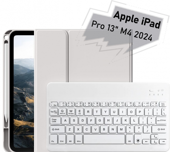 Чохол-клавіатура BeCover для Apple iPad Pro 13 Чохол-клавіатура BeCover для Apple iPad Pro 13